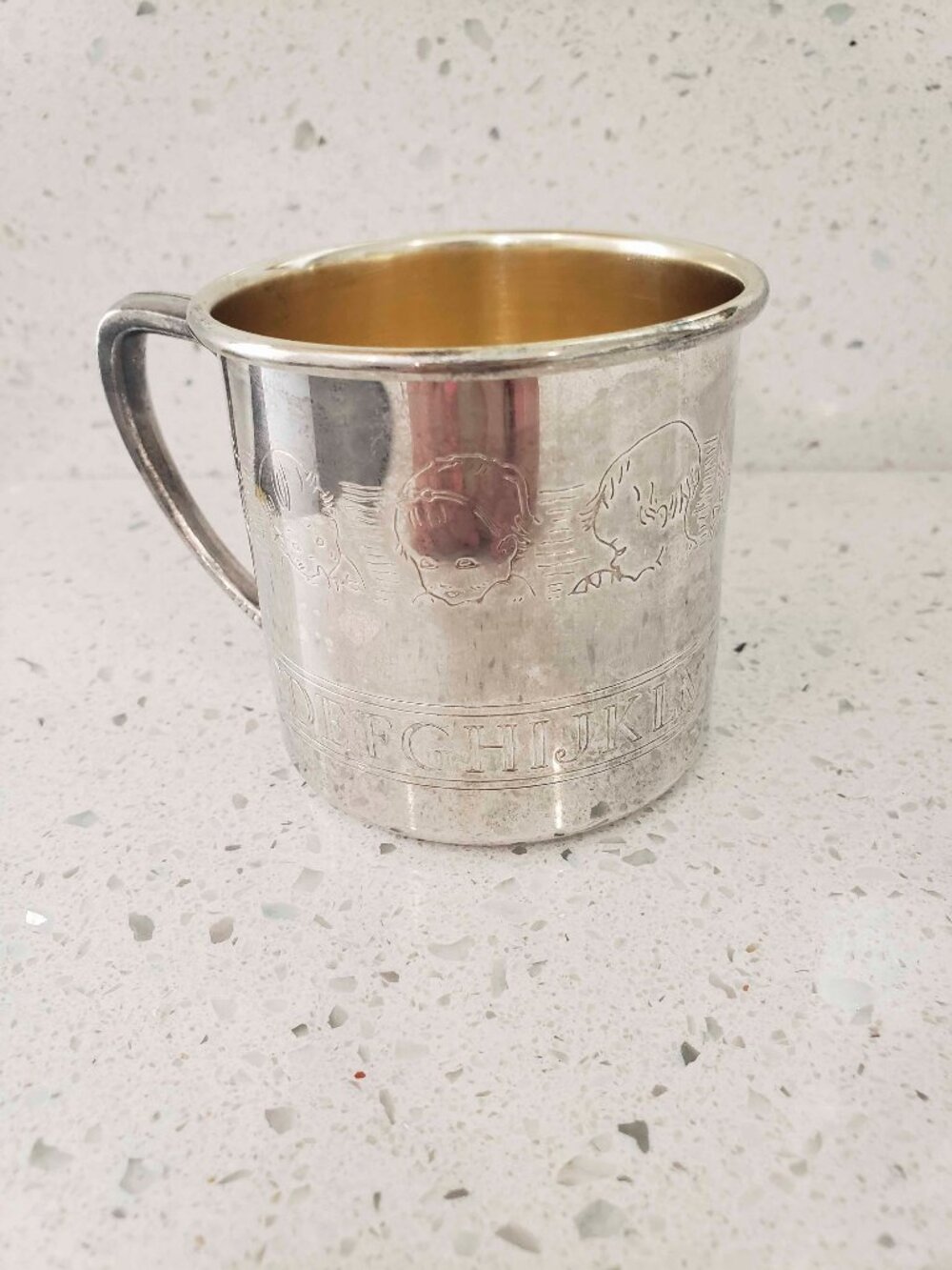 Vintage Oneida Silverplated Baby Cup